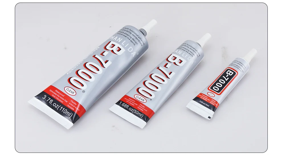 BEST Sale Factory B-7000 Industrial Adhesive Jewelry Craft Rhinestone And Nail Gel Diy Phone Frame Fix Screen Glass Glue Stick