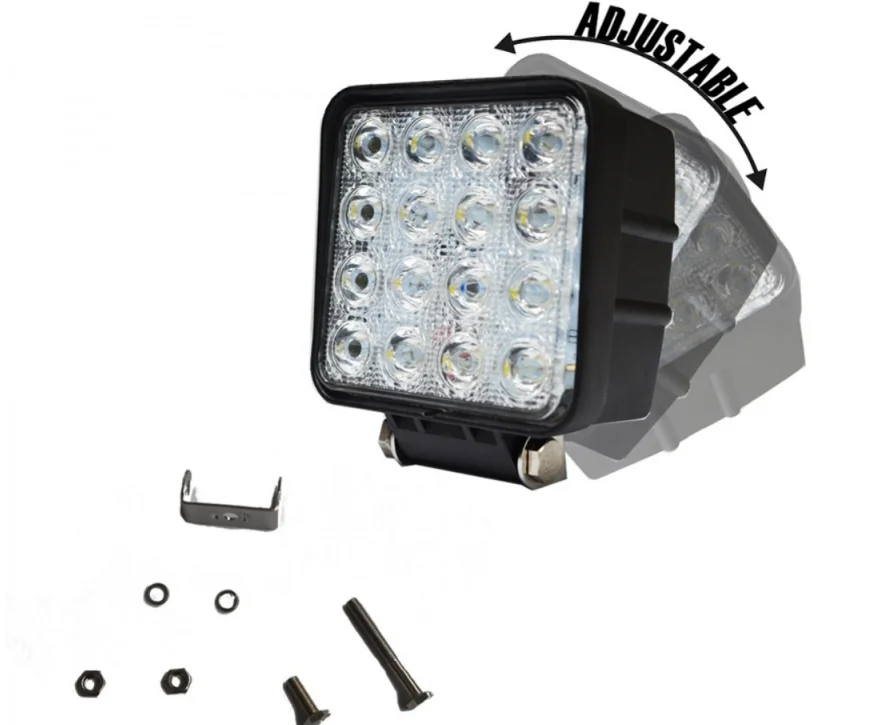 Suv 4x4 Offroad 48w Led Work Light For Truck 12v 4x4 Driving Lights