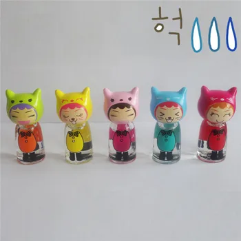 7ml Cartoon Cute Gl Nail Polish Bottle Doll Cap 7ml Cartoon Cute Gl Nail Polish Bottle Doll Cap For Children