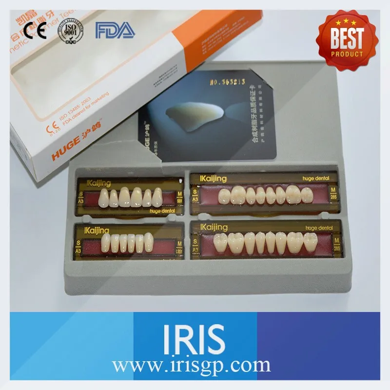 Top Sale Denture Acrylic Teeth For Dental Lab Material Denture Acrylic Synthetic Resin Tooth