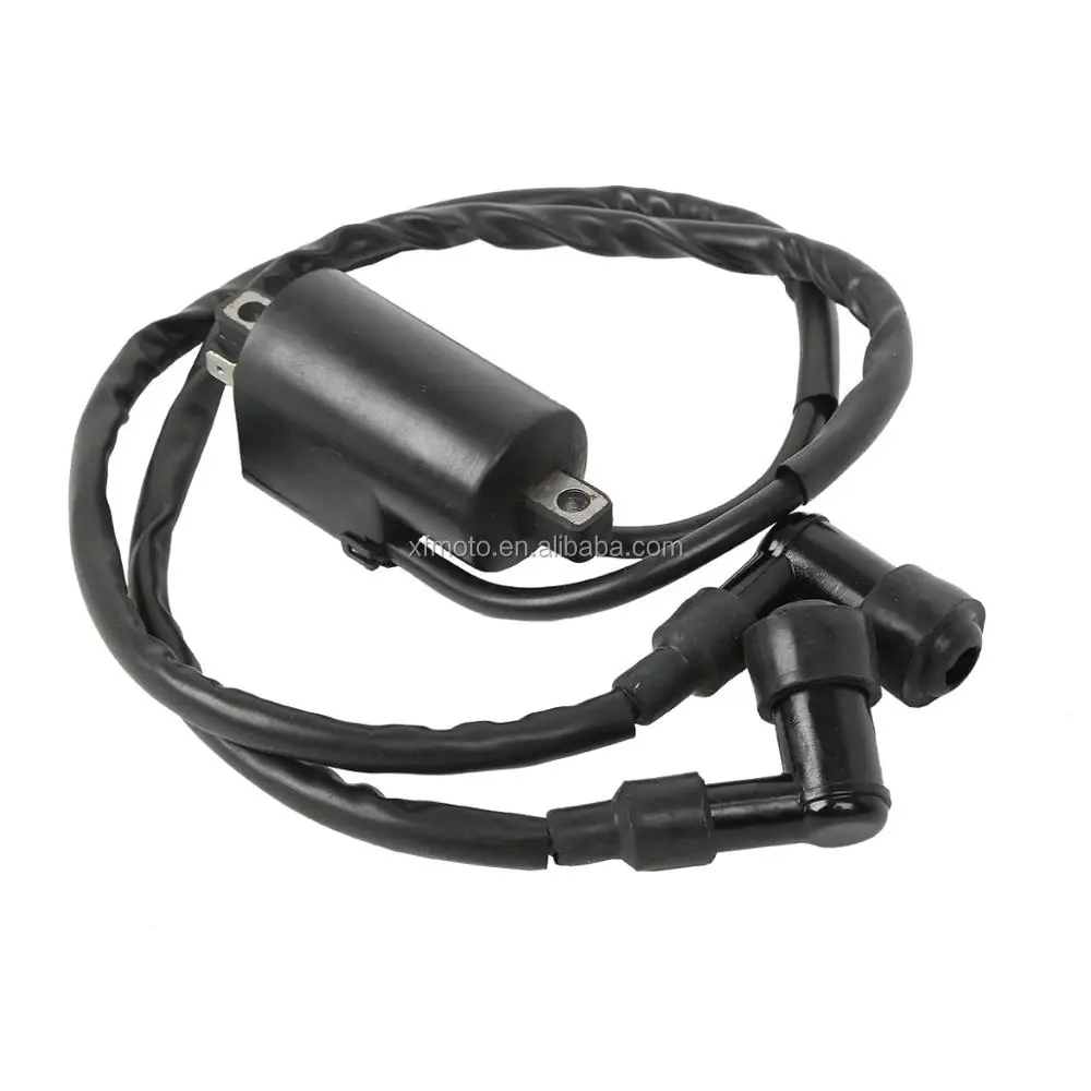 New Black Ignition Coil Fits For Yamaha Atv Banshee 350 Yfz350 1997