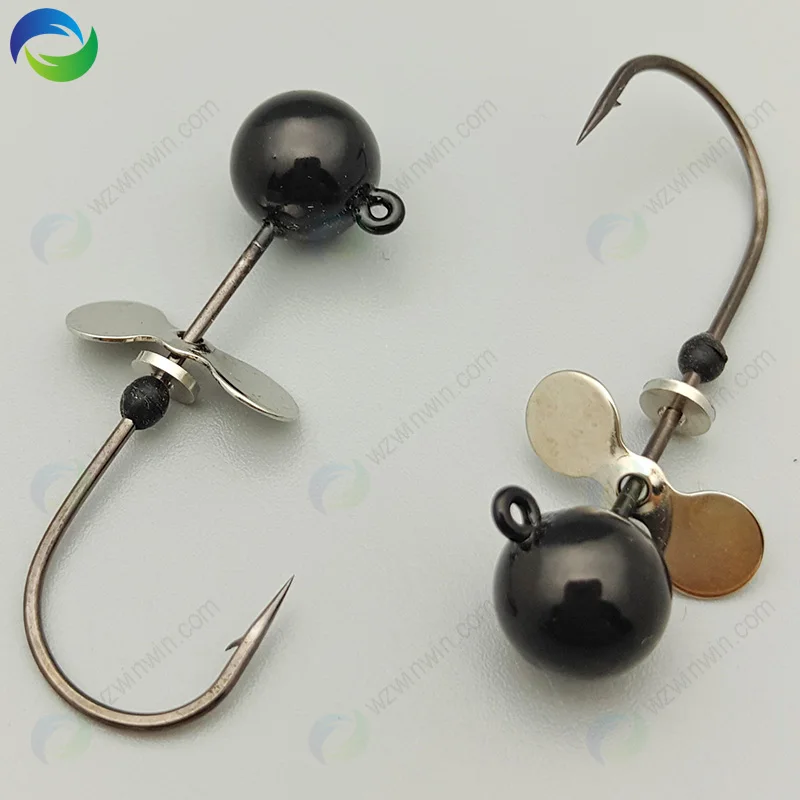 New Tungsten Propeller Jig Head Fishing Jig And Sinker Buy Tungsten