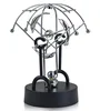 3 Dolphins Shape Kinetic Orbital Revolving Gadget Perpetual Motion Desk Toy Gift Office Art Decor
