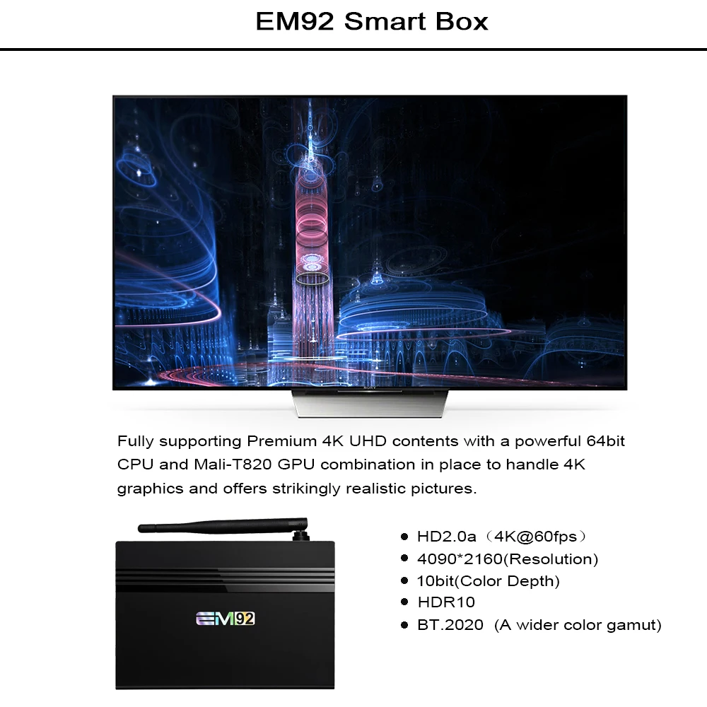 Amlogic S912 Sata 8 Core Set-top Gigabit Ethernet Kodi Smart Android TV Box.jpg
