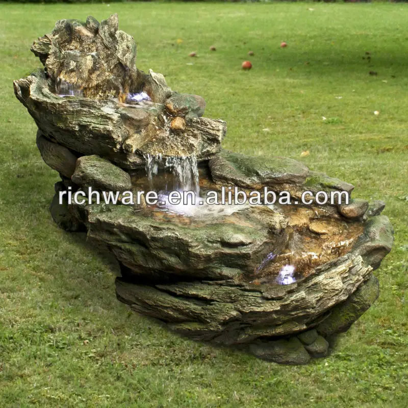 GroÃhandel schöne hochwertige garten polyresin brunnen im freien ...