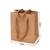 Famous OEM accepted paper wedding branded gift food craft bag custom brown shopping kraft paper bag