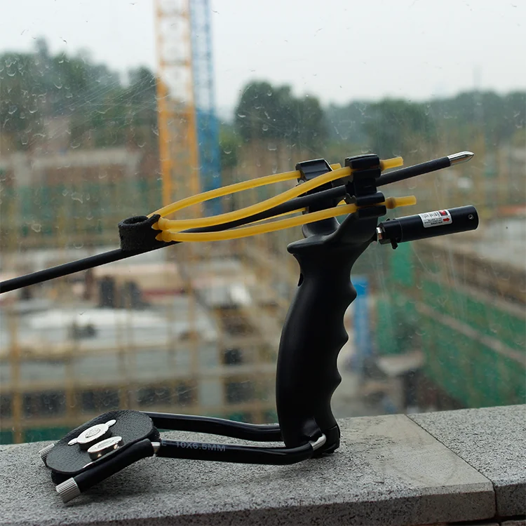 Aluminium Made Arrow Rest Laser Professional Tools Slingshot For Men