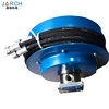High pressure extension hydraulic triple cord cable reel with 3 hoses