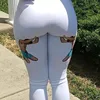 B33486A High Quality Custom women fancy design Fitness casual Legging pants