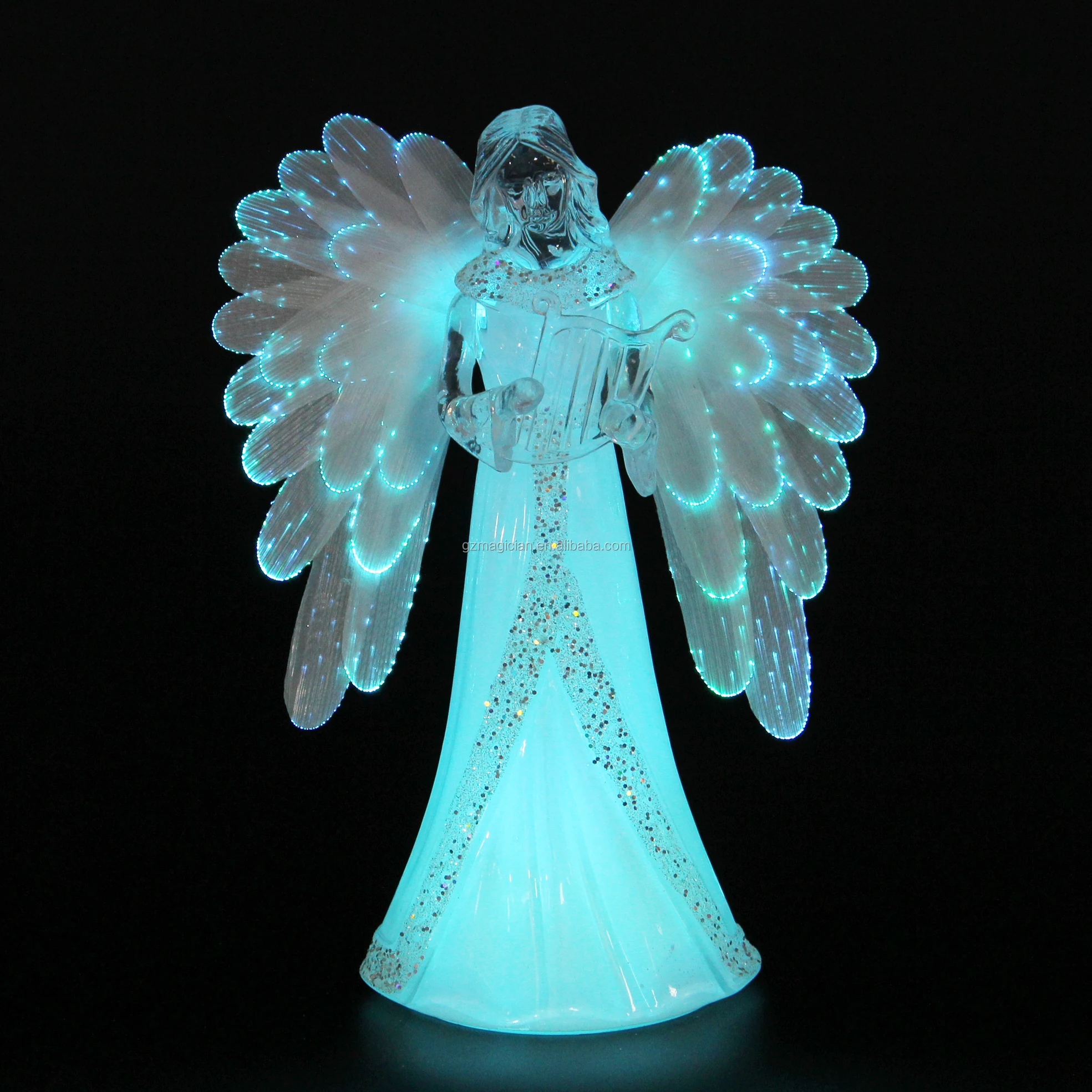 Colorful Led Angel Ornament Art Decor International Wholesale Chinese