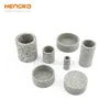 sintered microporous metal flame arresting filter