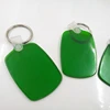 Custom Oval Shapes Plastic Soft PVC Rubber Keychain