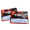 Custom printed resealable soft fishing lure packaging bag with ziplock