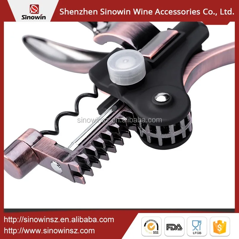 Professional Customized Corkscrew Bottle Opener Rabbit Wine Opener Easy