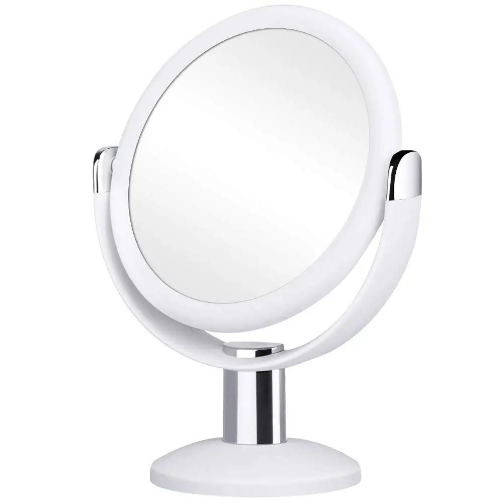 44 Ounce Jerdon JP918BZB 1X and 10X Magnified Table Top Mirror Bronze Finish