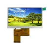 4.3 inch 480 * 272 resolution RGB interface ST7282T2 driver IC 350 Cd/m2 (Typ.) transmissive type TFT LCD display