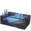 HS-B313 hot sale whirlool acrylic bathtub with tv,sex massage function tub
