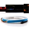 Hot 12v dc car tailgate trunk light amber drl turn signal red brake flexible 5050 smd led strip sequential RGB light