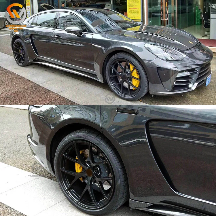 Performance Top Car Wide Body Kit For Panamera 971 Fiber Glass+carbon