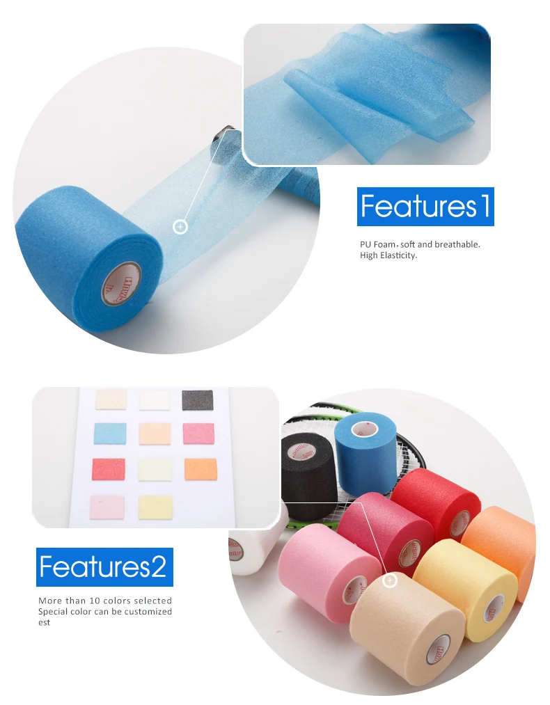 Ce/iso/fda Approved Medical Under Wrap Bandage Polyurethane Foam Wrap