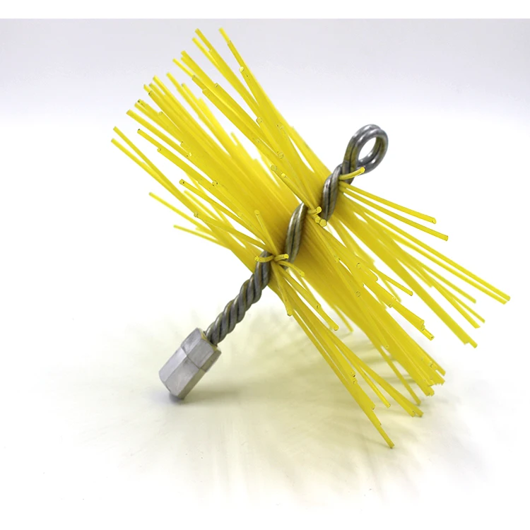 Nylon Stainless Steel Wire Flat Steel Boiler Fireplace Flue Cleaning