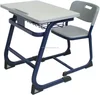 New design with good price metal study table and chair for school