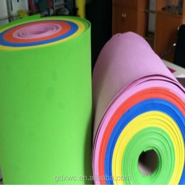 Colourful 2mm Eva Foam Sheet Roll For Craft Buy 2mm Foam Rolls,2mm