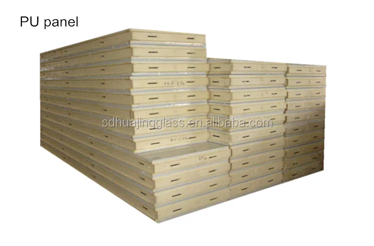 Supermarket&convenient shop walk in cooler and cold roomwith glass door and racks