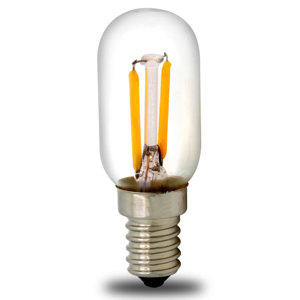 CE rohs globe E12 E14 E27 led filament bulb 2W 2200k soft filament antique lamp for decoration