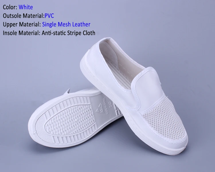 Wholesale PU Sole Mesh Shoes Esd Cleanroom Safety Work Shoes