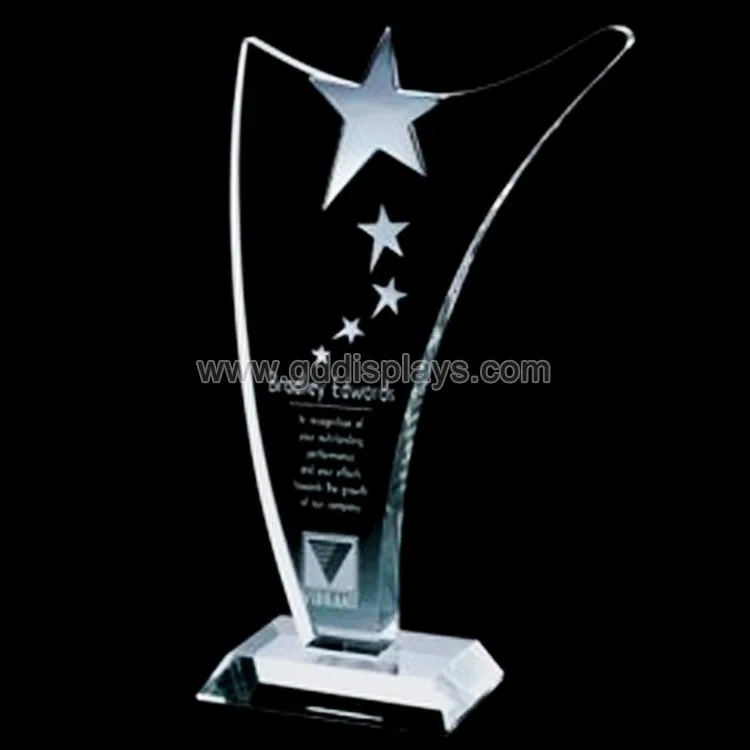 Custom Clear Cheap Acrylic Trophy Figures Plastic - Buy 