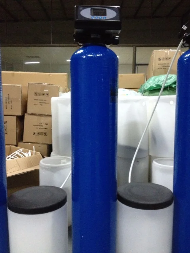 water softener for water pretreatment