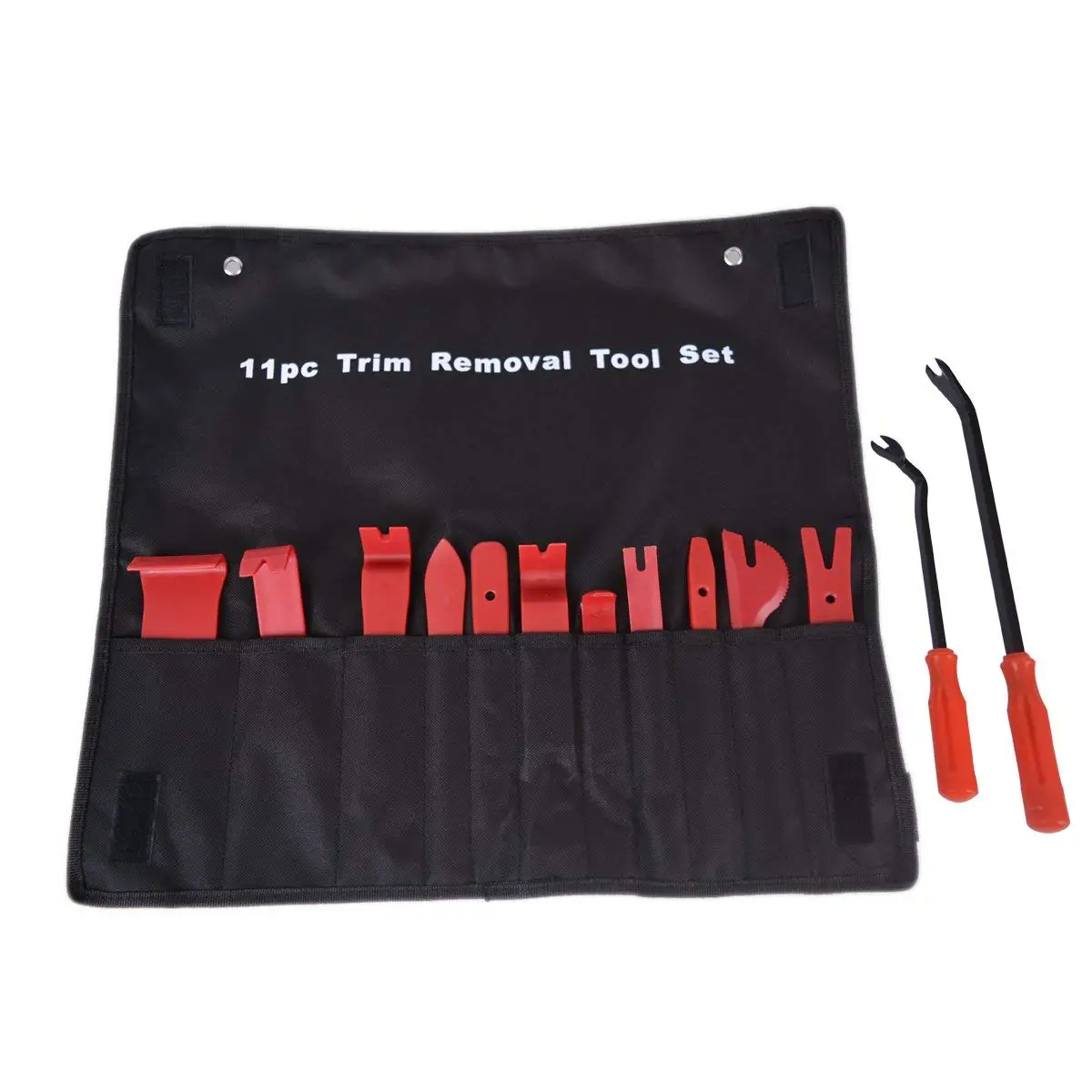 13 Pcs Premium Auto Trim Upholstery Fastener Clips Removal Tool Kit 2 Fastener Removers Included Baitaihem Auto Trim Removal Tool Set