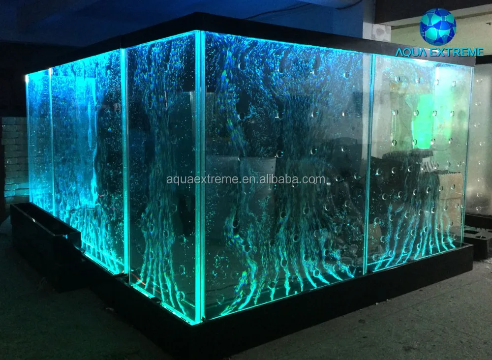 Restaurant Room Divider Acrylic Wall Led Light Water Bubble;screen Room