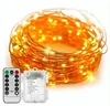 LED String Light Christmas Light 8 function battery box operated