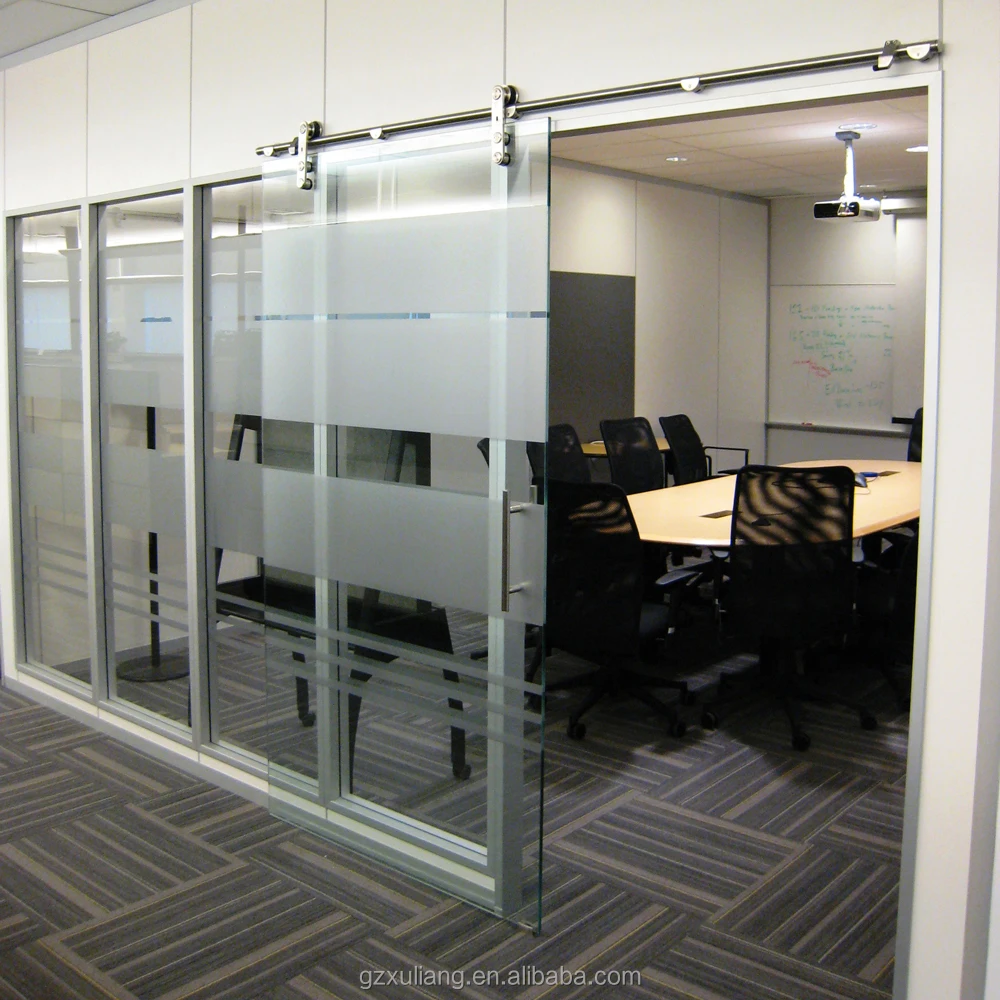 Interior Simple 12mm Frosted Glass Door Frameless Sliding Interior Simple 12mm Frosted Glass Door Frameless Sliding Toughened Design Exterior
