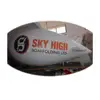 custom advertising inflatable airplane led blimp