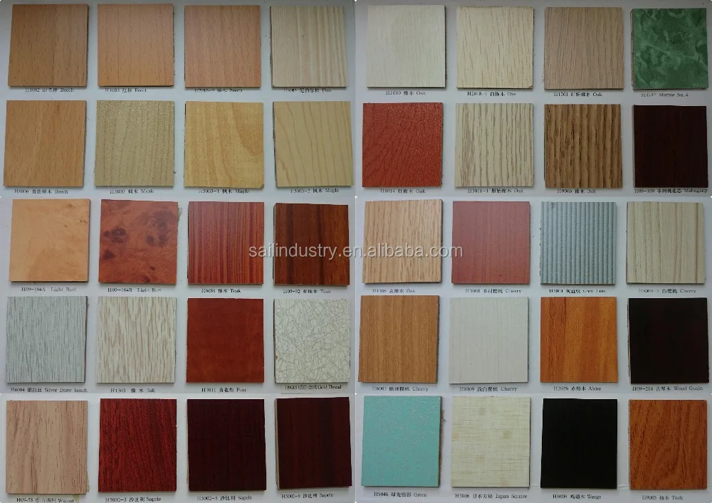5mm Melamine Faced Mdf Board /kitchen Board Backing Board For Furniture