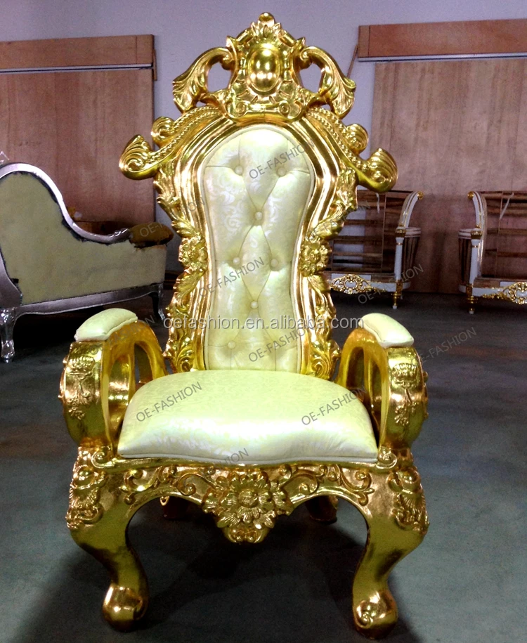 Golden throne