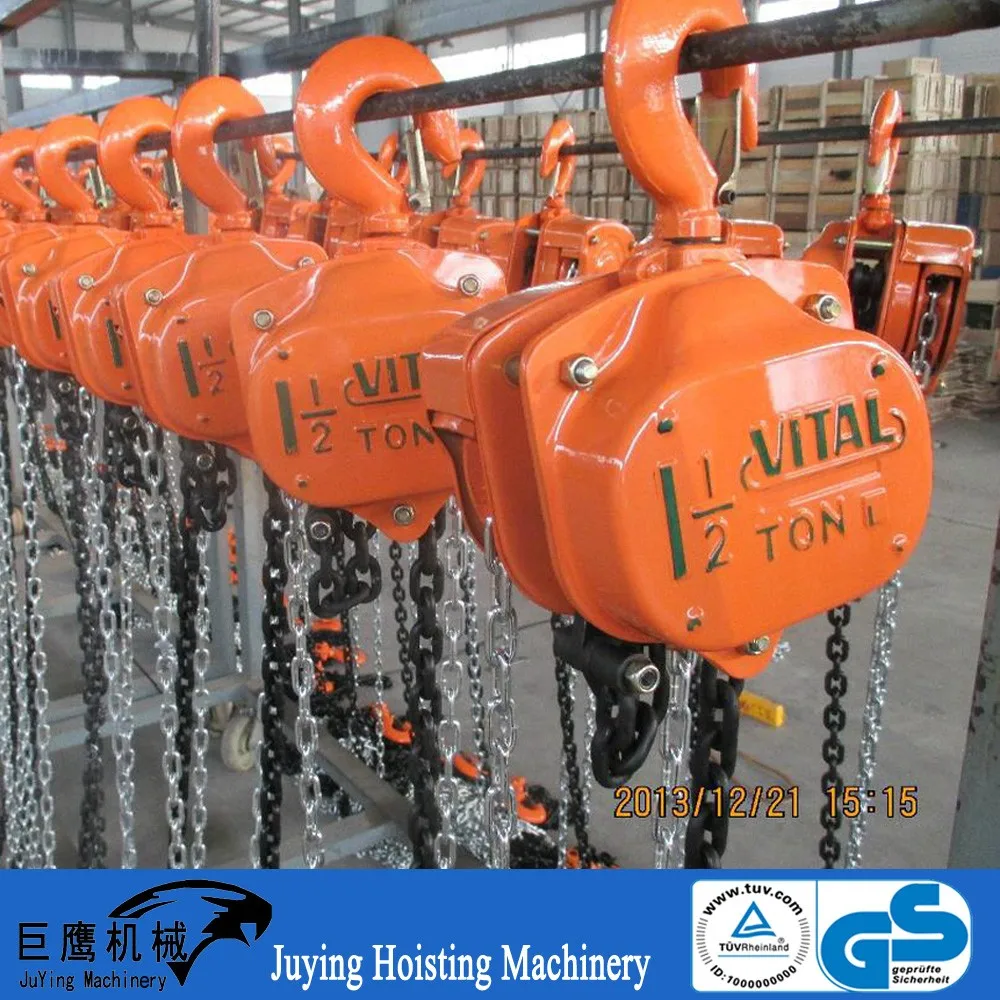 10t Chain Pulley Blockmanual Chain Hoist Hand Operated Chain Blocks