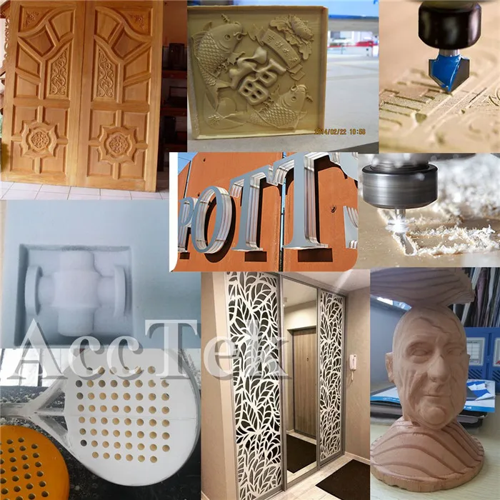 Jinan AccTek cnc router 1325 italy woodworking machine ,3D woodworking machine cnc router atc for sale