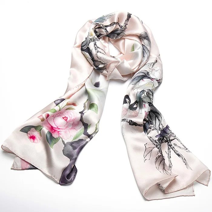 soft silk scarf