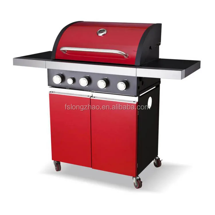 Lpg Gas 4 Burners Professional Barbecue Outdoor Gas Grill Buy Outdoor Gas Grill,Gas Grill