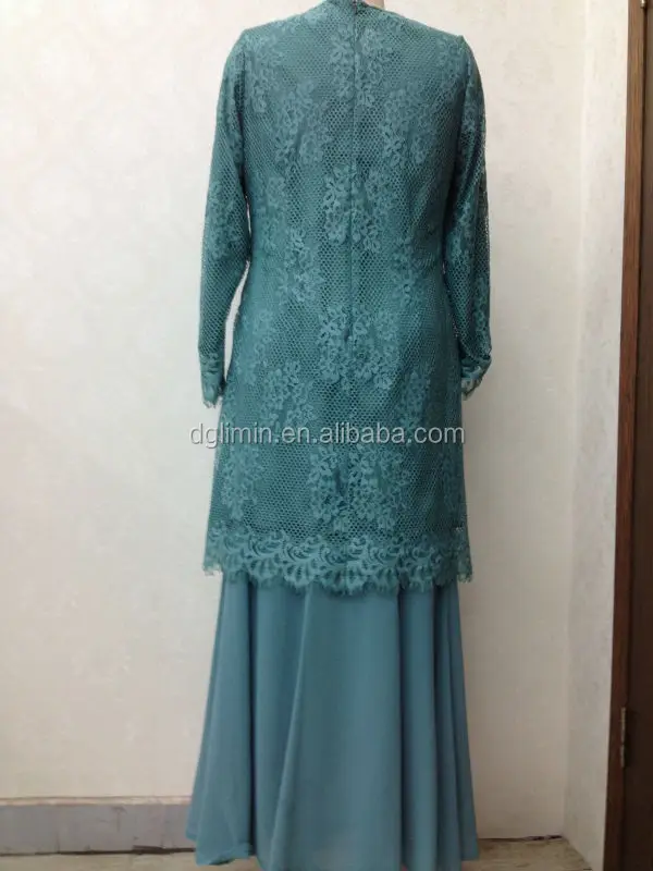 Cadet Biru  Malaysia Baju  Melayu Renda  Mencakup Kebaya 