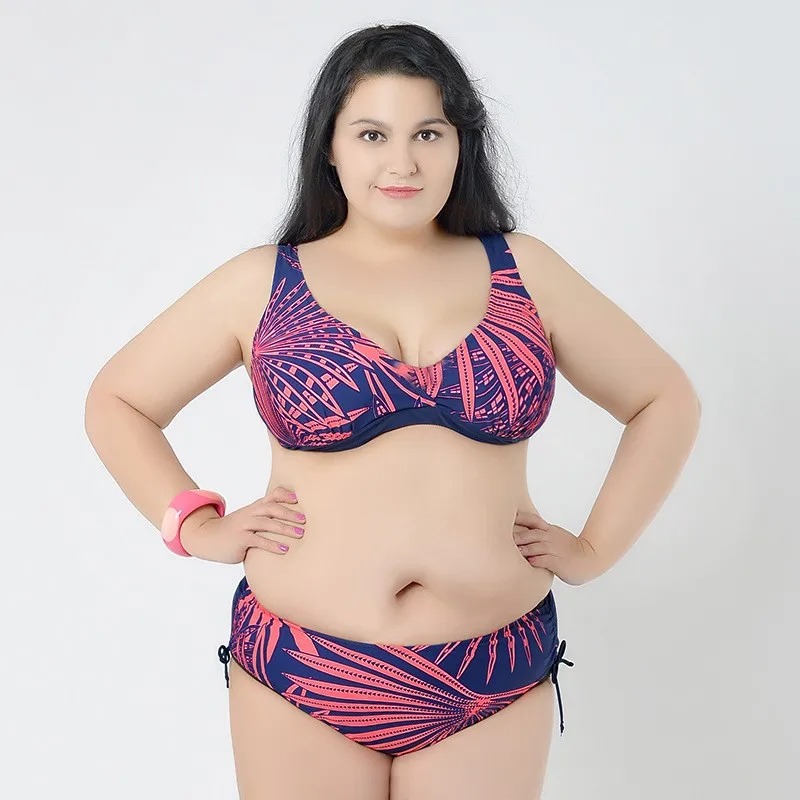 2016 Brand New Big Women Plus Size Swimsuit Sexy Brazilian Busty Lady 7724