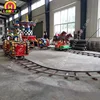 Kids indoor or outdoor games equipment amusement park rides horse animal modeling mini tourist electric track train for sale