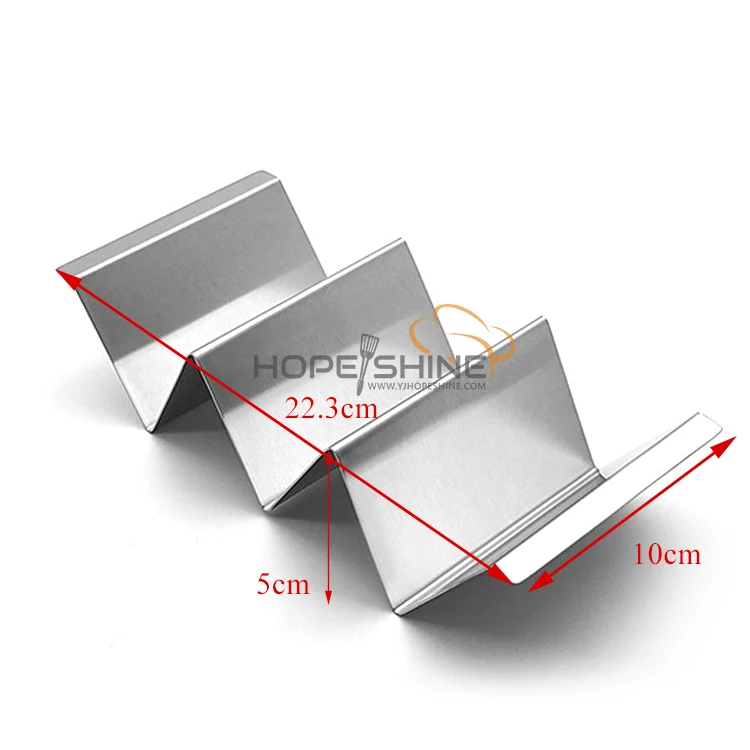 taco holder stainless steel