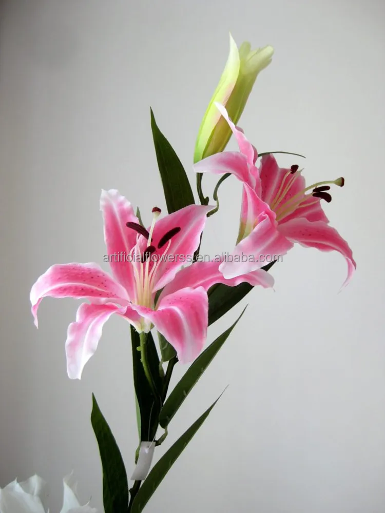 artificial lily flower artificial beautiful flower for wedding