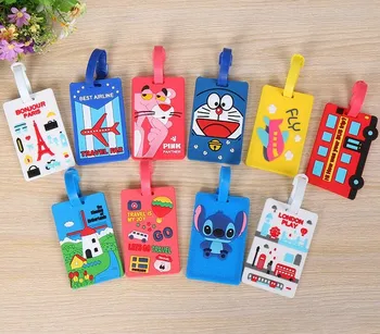 custom pvc luggage tags