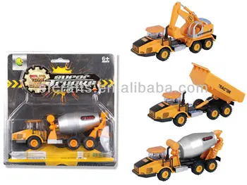 Die Cast Toys,Diecast Construction Truck,Alloy Pull Back Truck,Metal ...